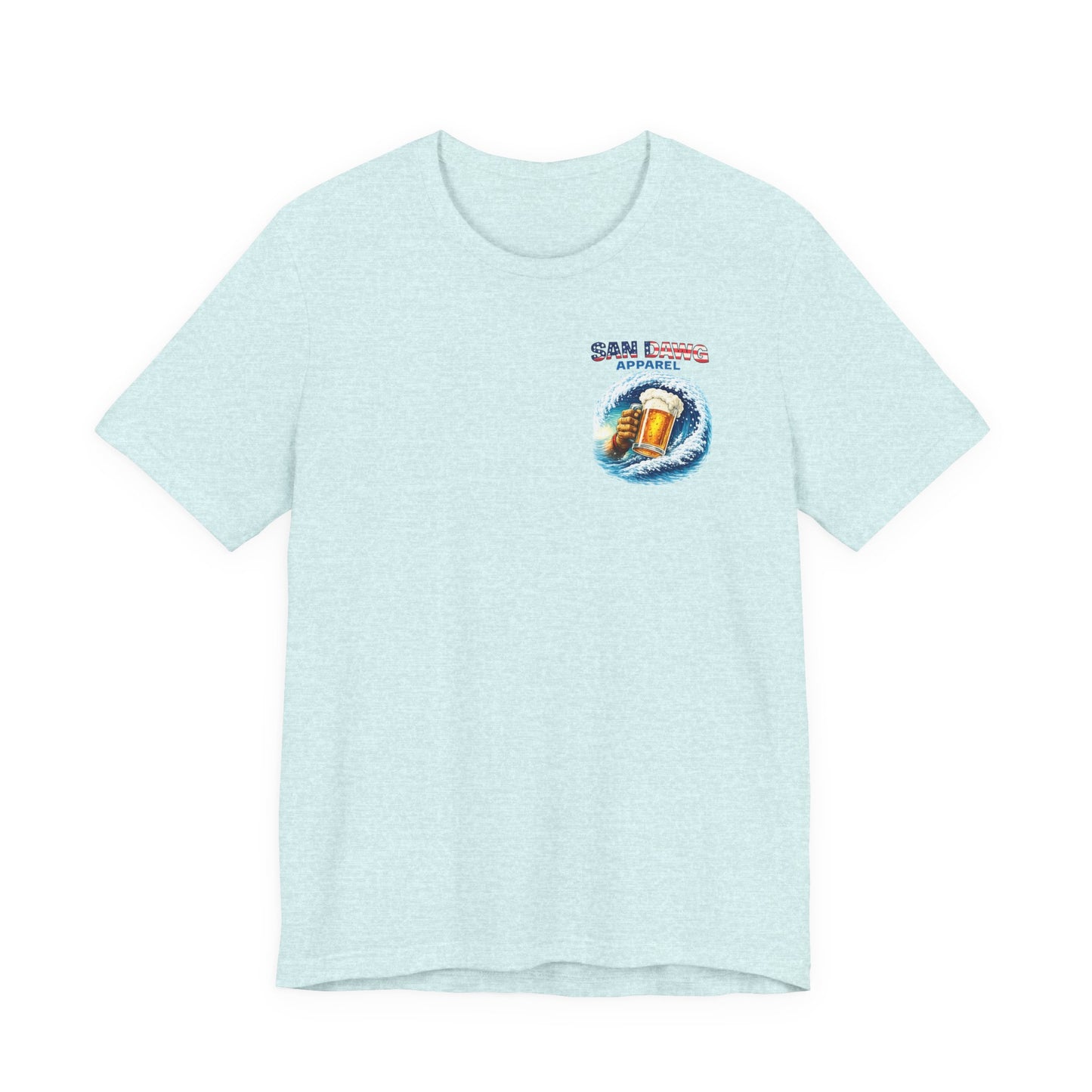 Red, White & Brew Tee