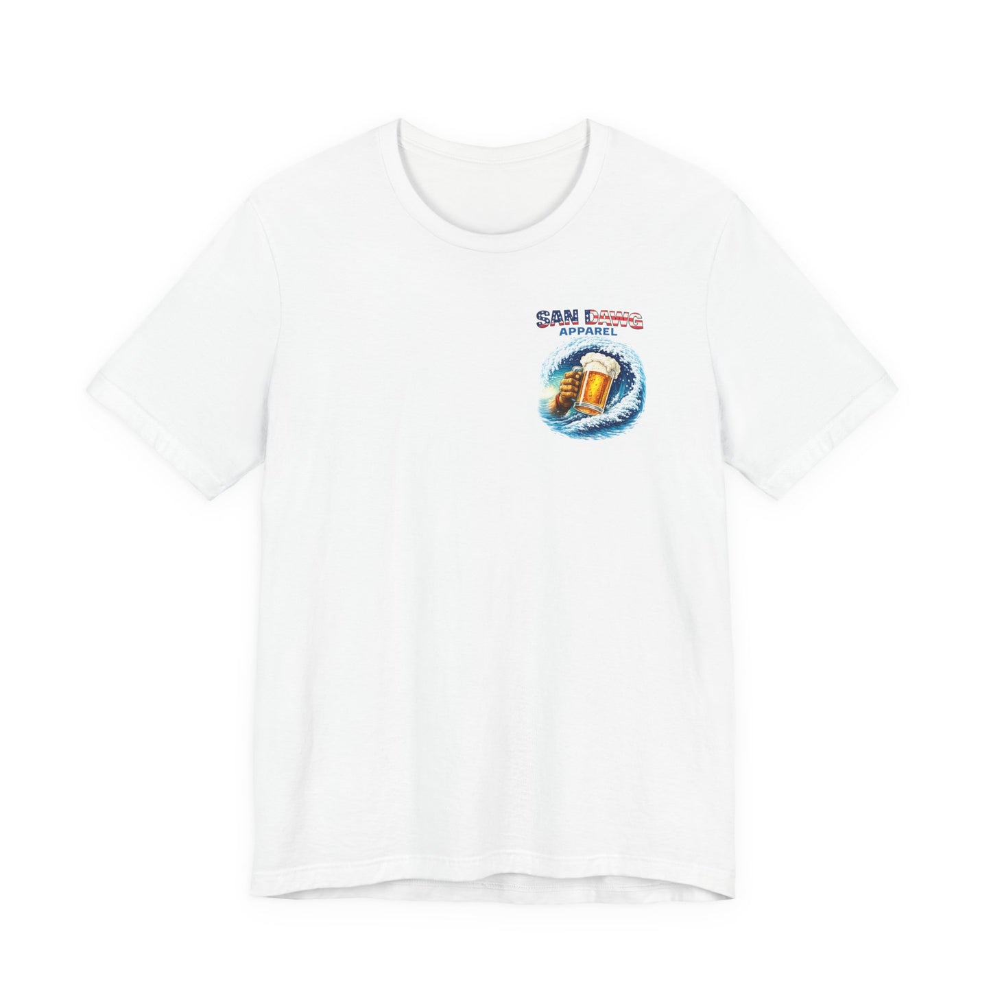 Red, White & Brew Tee