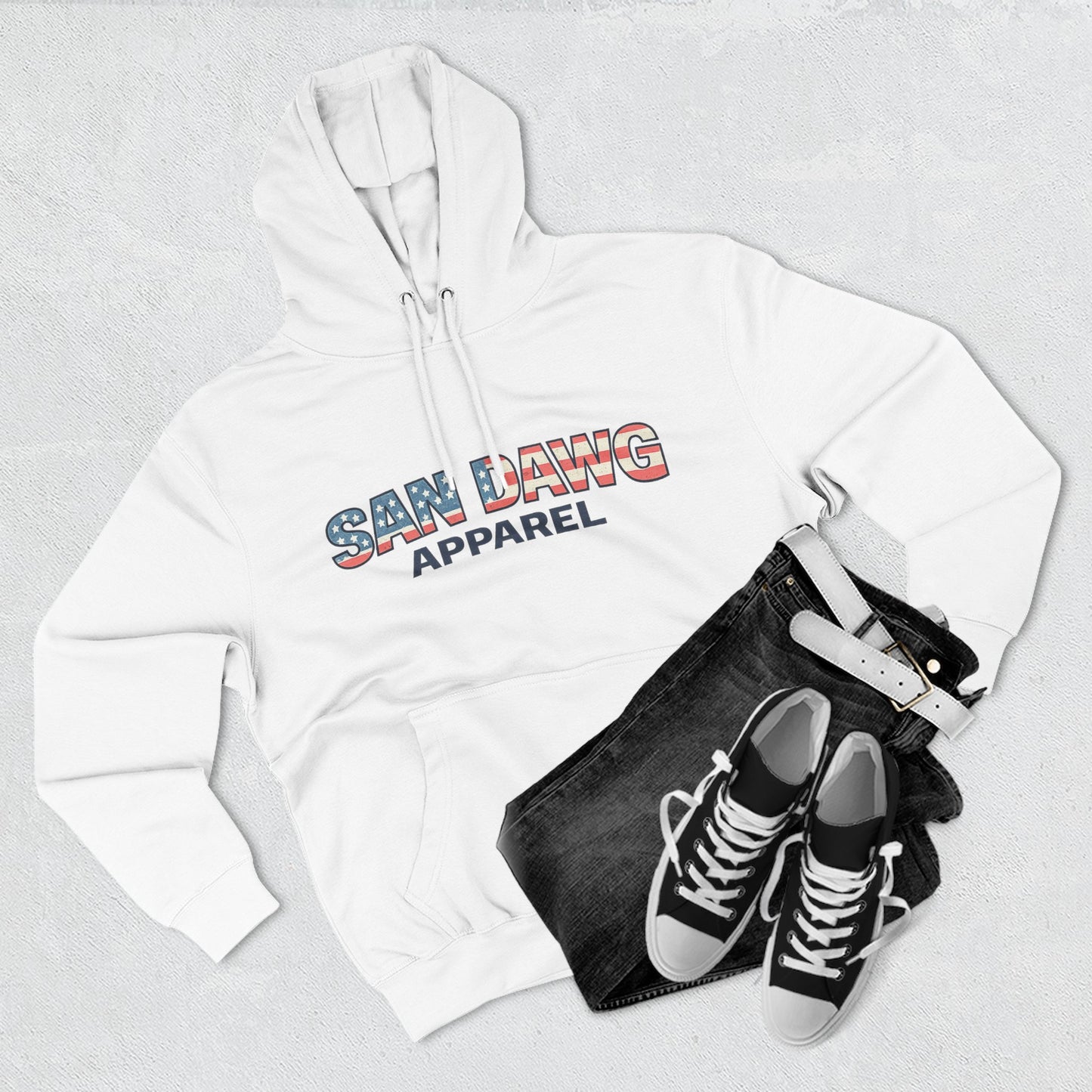San Dawg Apparel Patriotic Hoodie