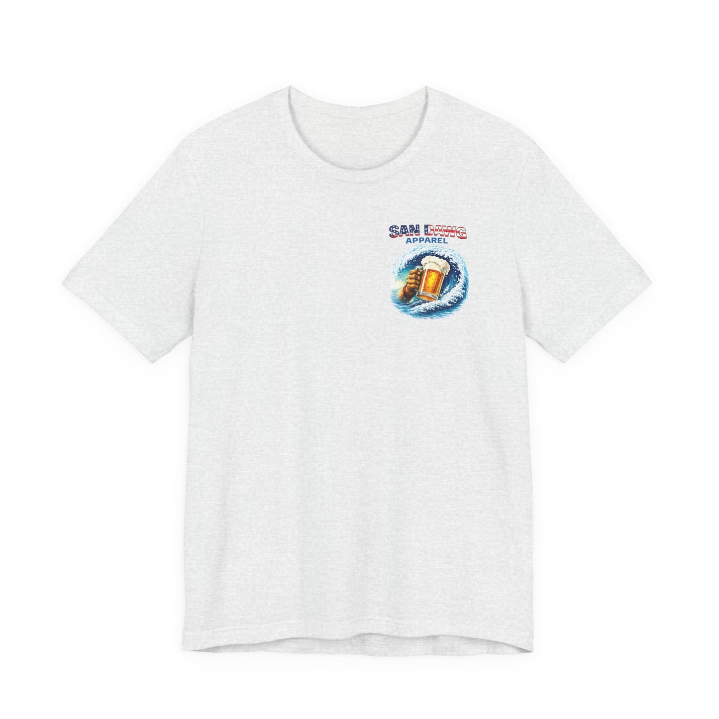 Red, White & Brew Tee