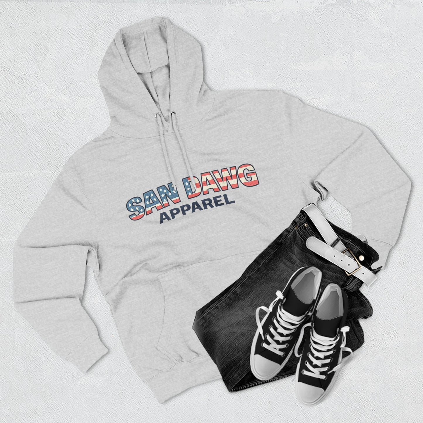 San Dawg Apparel Patriotic Hoodie