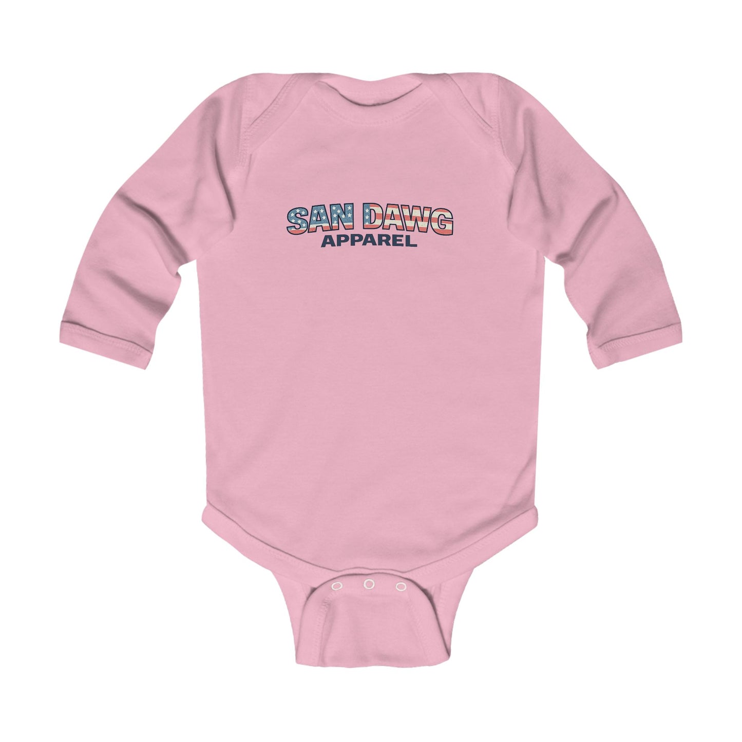 Infant Bodysuit - Cute Scuba Baby Snorkeler with "San Diego Apparel" Logo