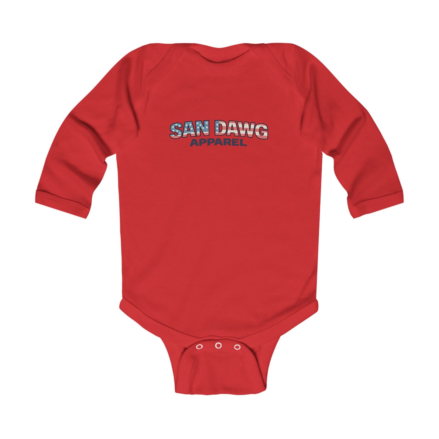 Infant Bodysuit - Cute Scuba Baby Snorkeler with "San Diego Apparel" Logo