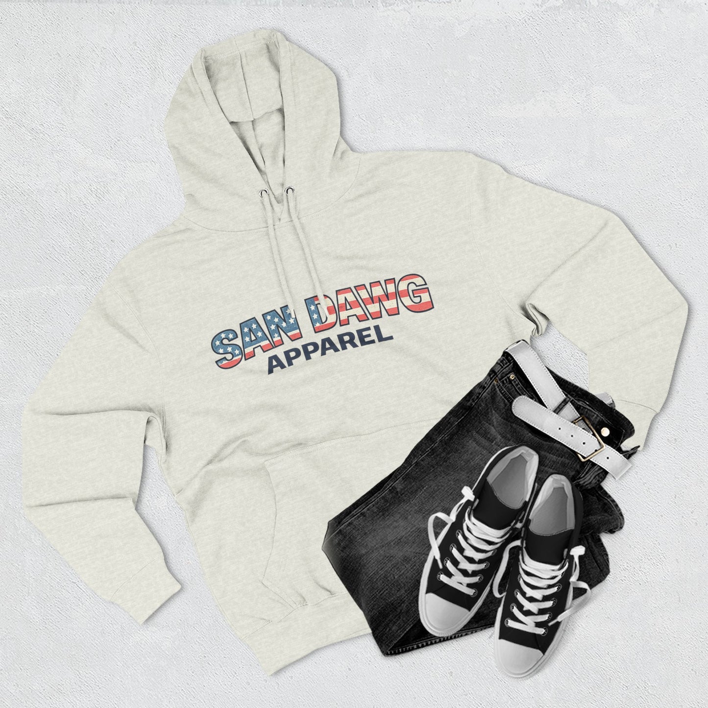 San Dawg Apparel Patriotic Hoodie