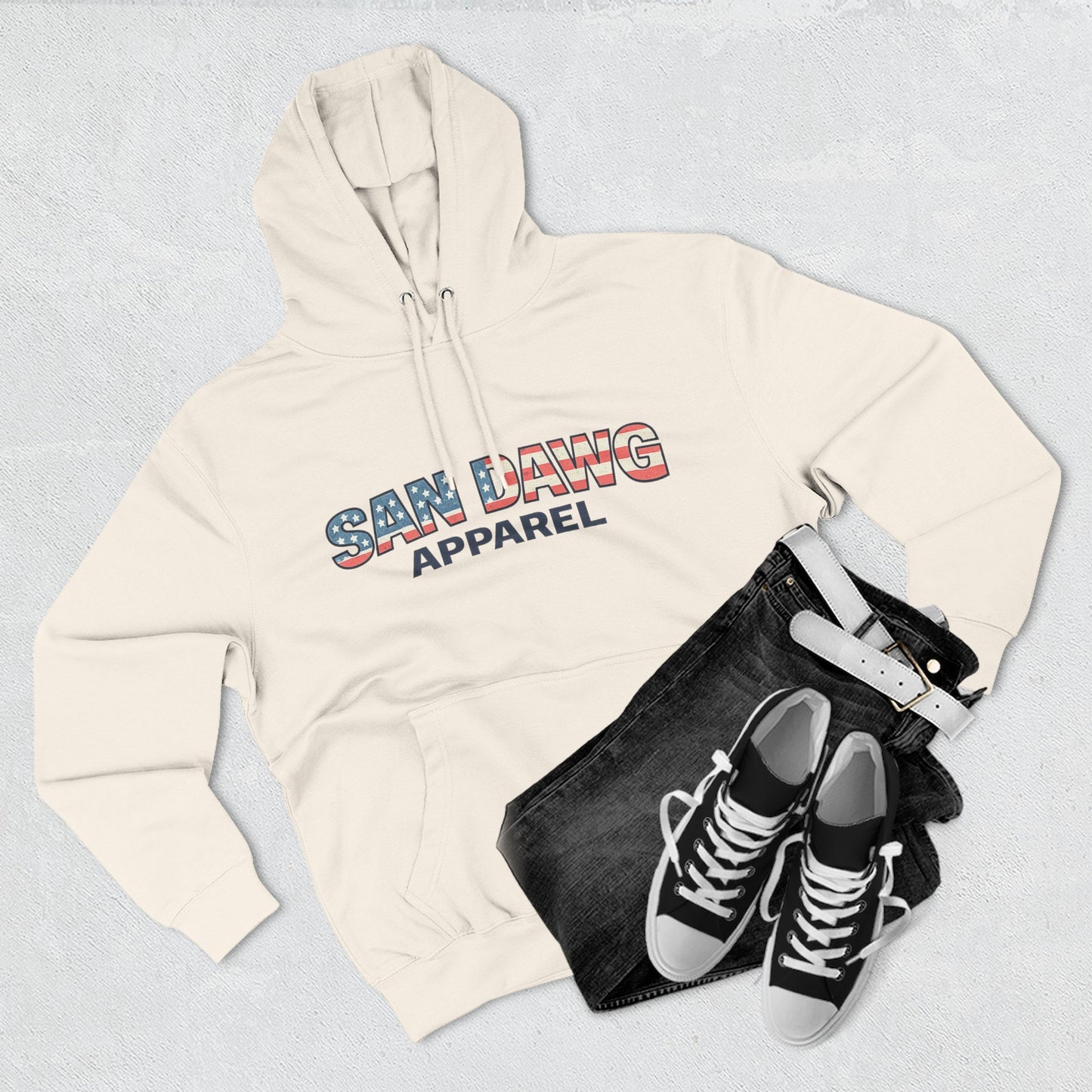 San Dawg Apparel Patriotic Hoodie