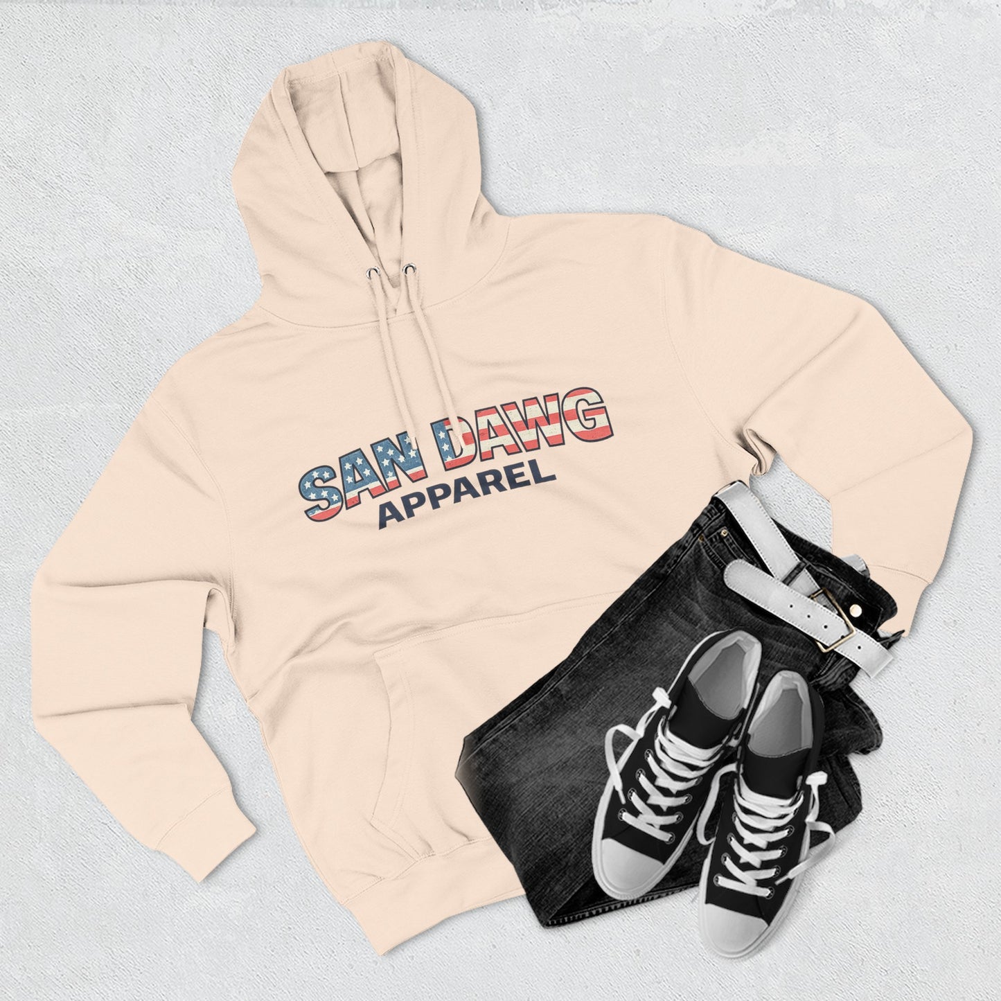 San Dawg Apparel Patriotic Hoodie