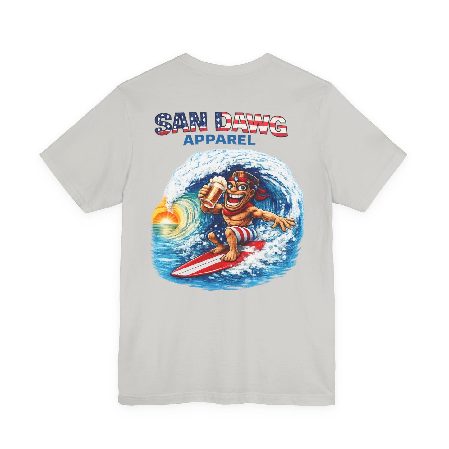 Red, White & Brew Tee